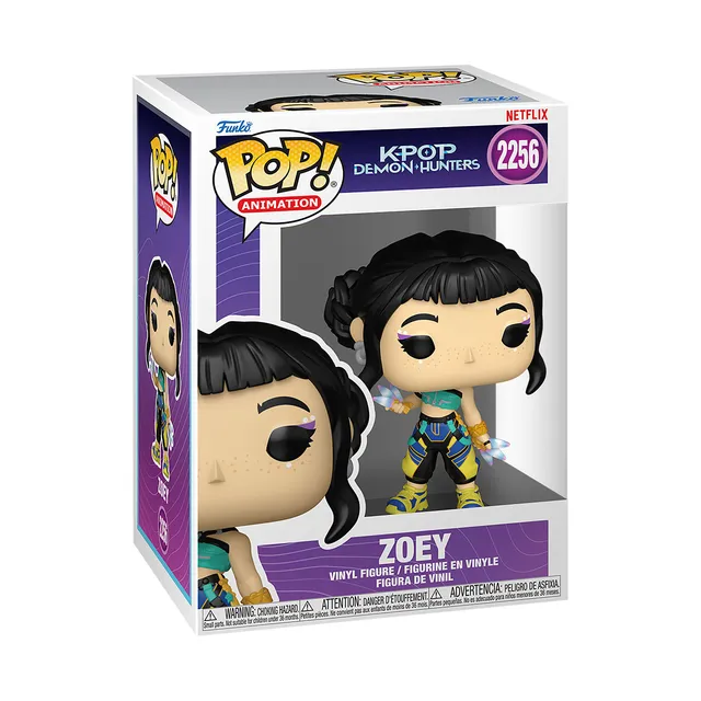 kpop-demon-hunters-zoey-funko-pop-figur-vinyl-10-5-cm image 1