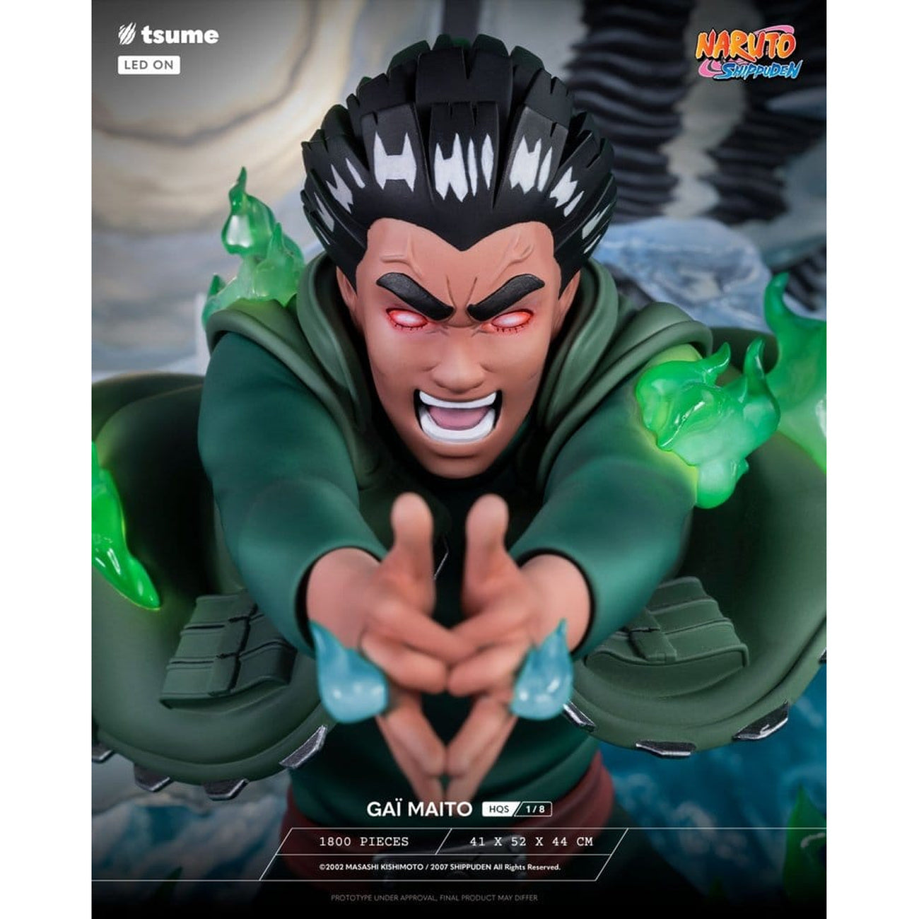naruto-gai-maito-figur-statue-anime-sammlerfigur image 3