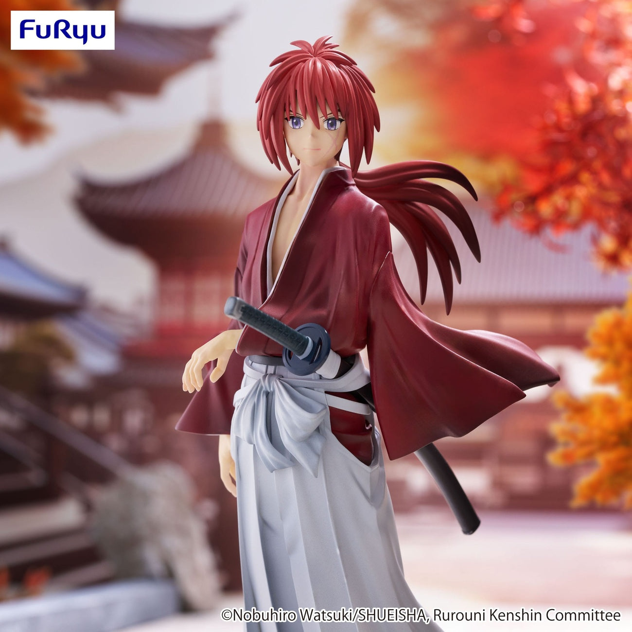 furyu-trio-try-it-kenshin-himura-statue-19-cm-pvc image 5