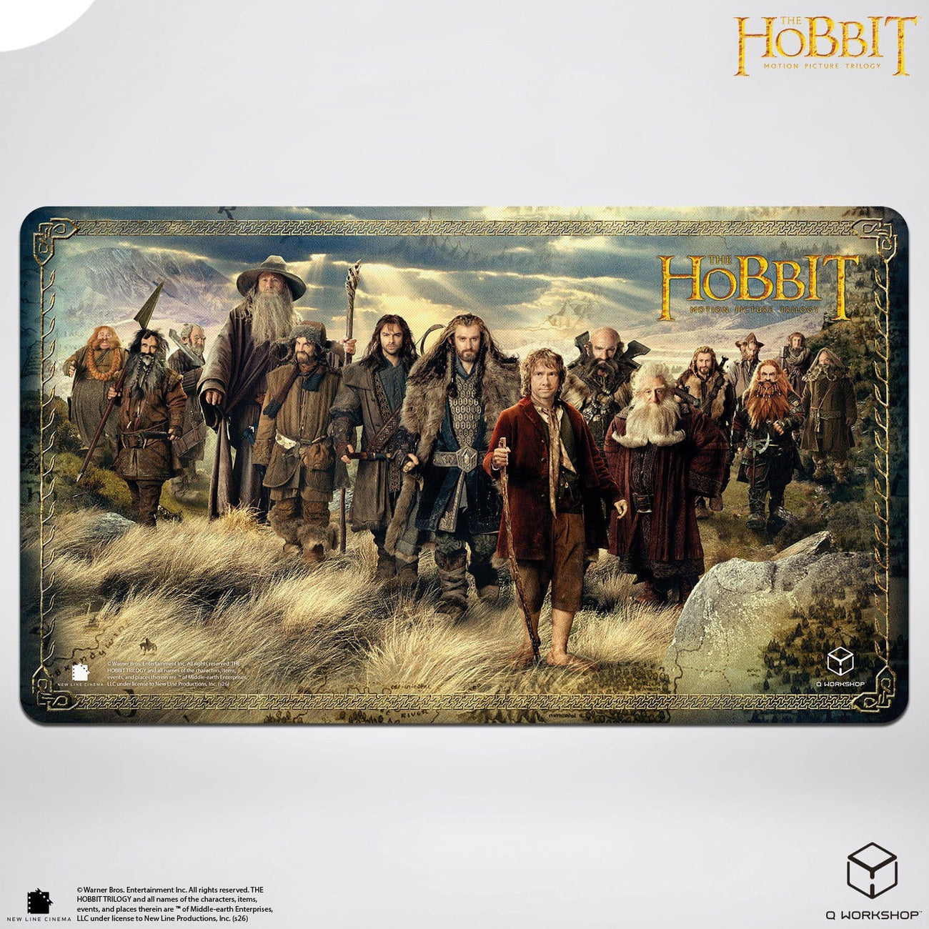der-hobbit-spielmatte-thorin-s-company-mauspad-xxl image 1