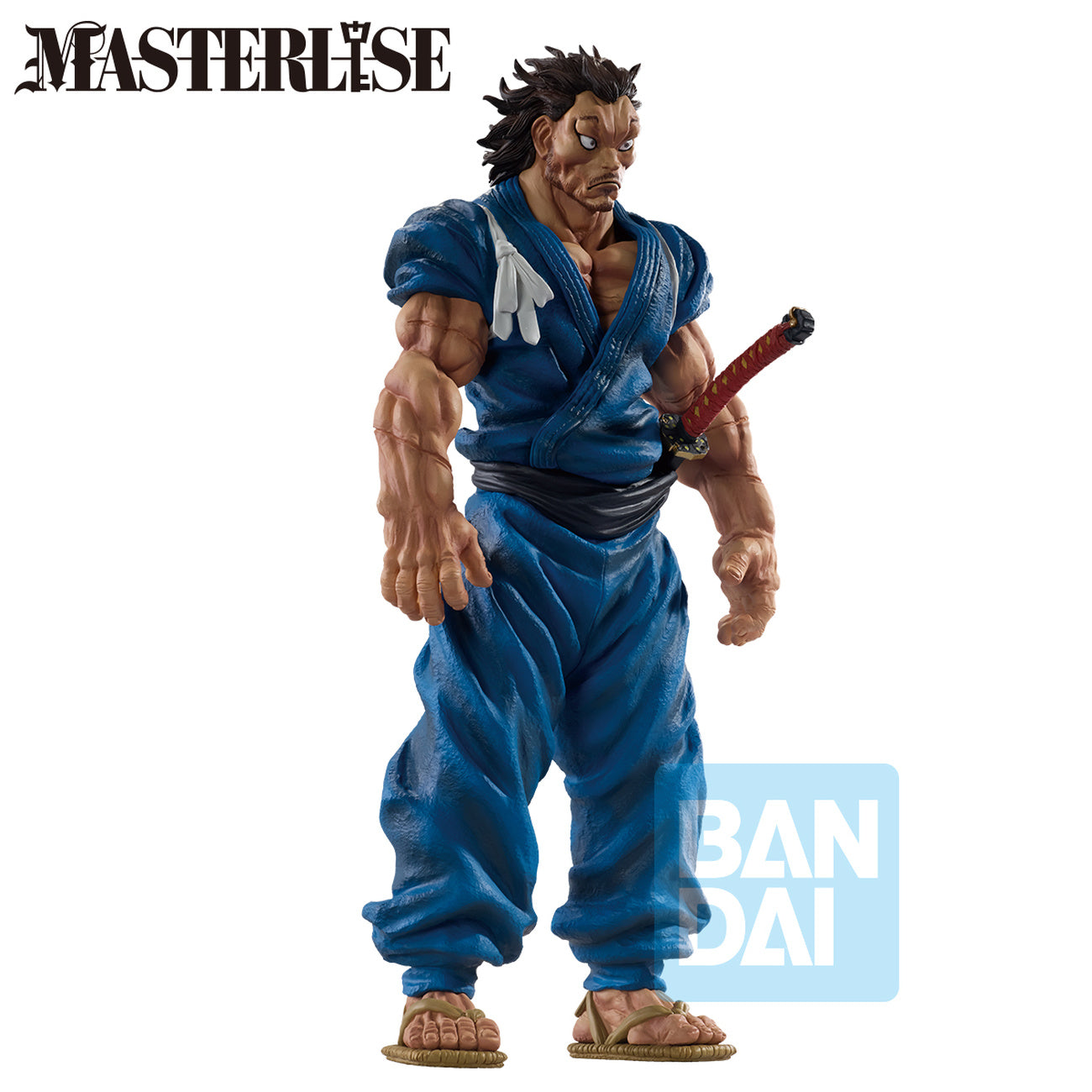 bandai-baki-musashi-miyamoto-giant-heartbeat-figur-26-cm image 2