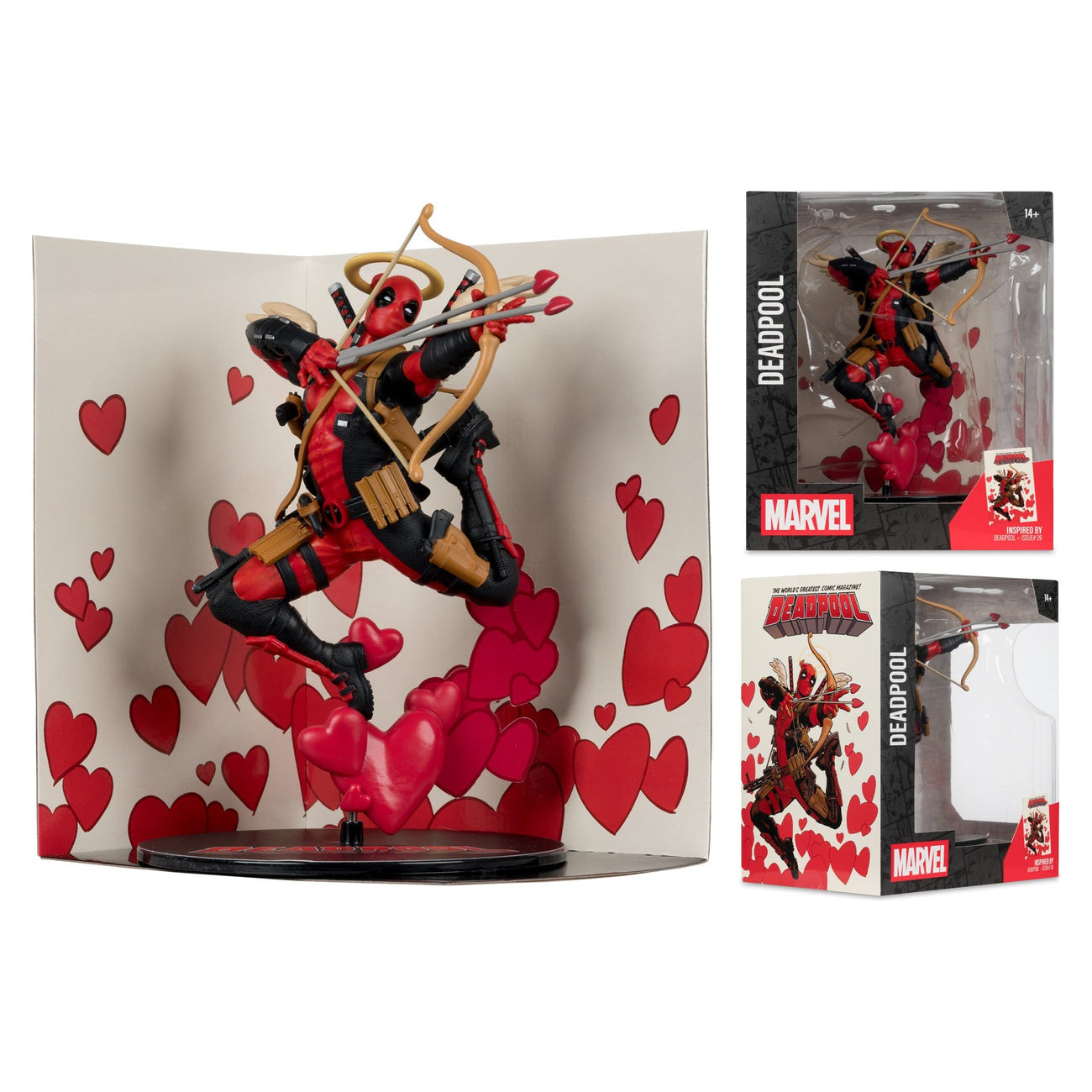 marvel-deadpool-1-10-statue-20-cm-ausgabe-26-diorama image 5