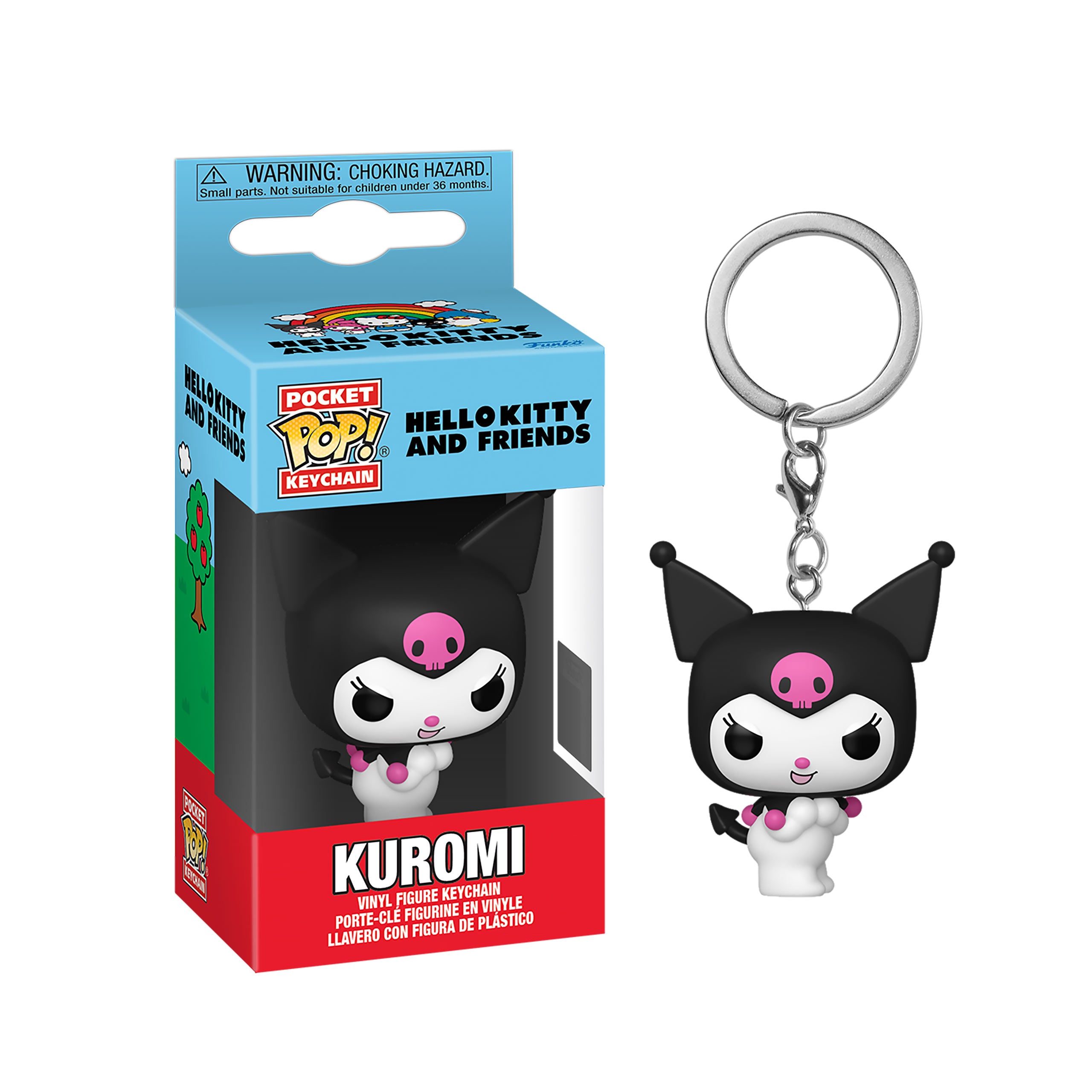 elbenwald-sanrio-kuromi-funko-pop-schl-sselanh-nger-vinyl-10cm image 1