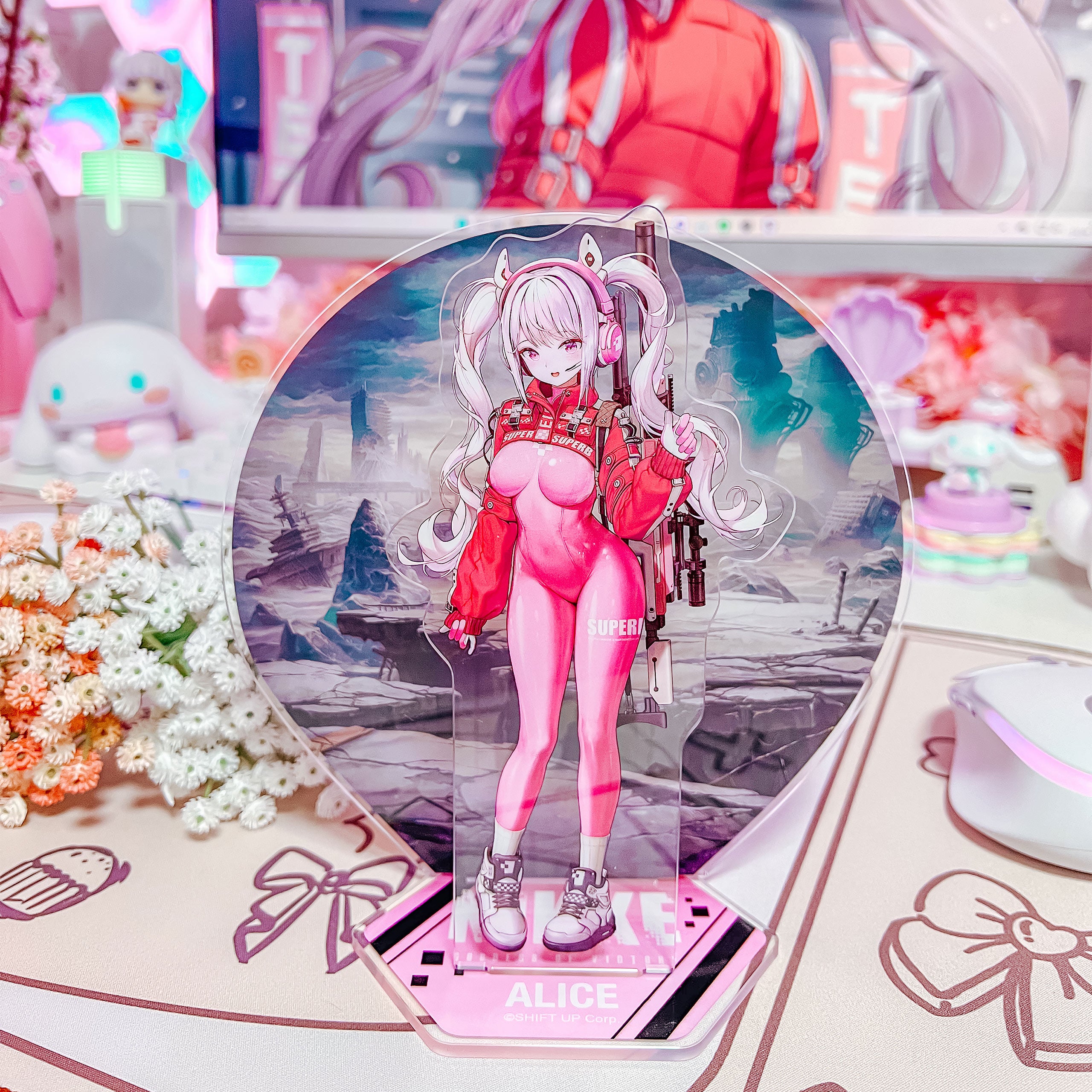 goddess-of-victory-nikke-alice-acrylfigur-16-5-cm-mit-base image 2