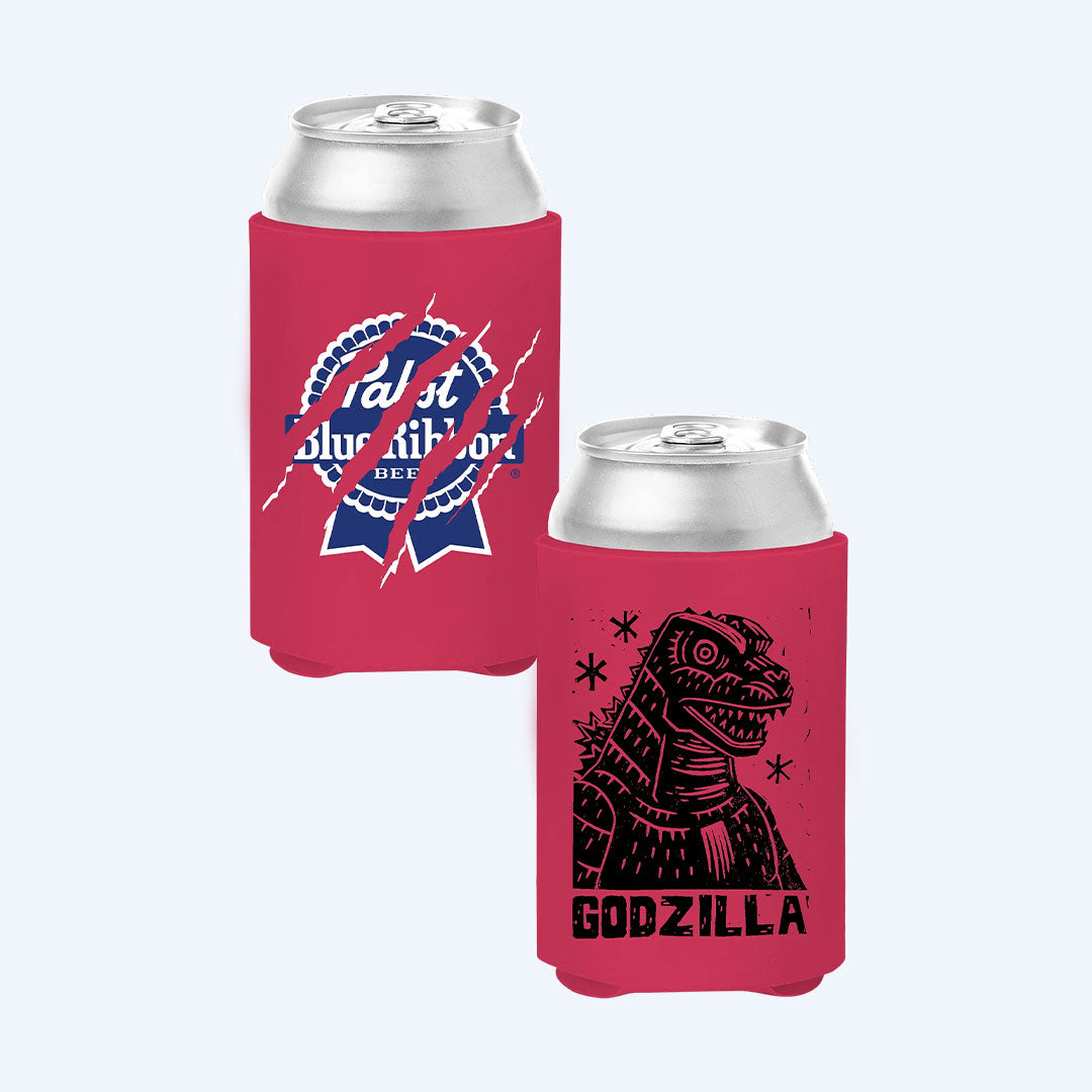 godzilla-pbr-portrait-koozie-dosenk-hler-12oz-polyester image 3