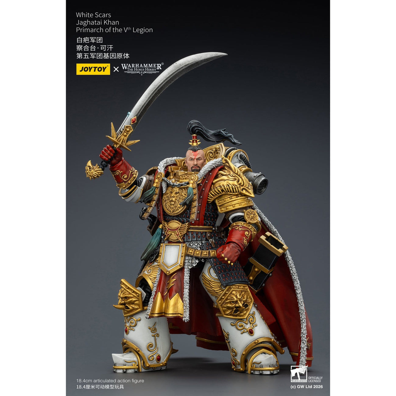 warhammer-horus-heresy-white-scars-jaghatai-khan-actionfigur image 5