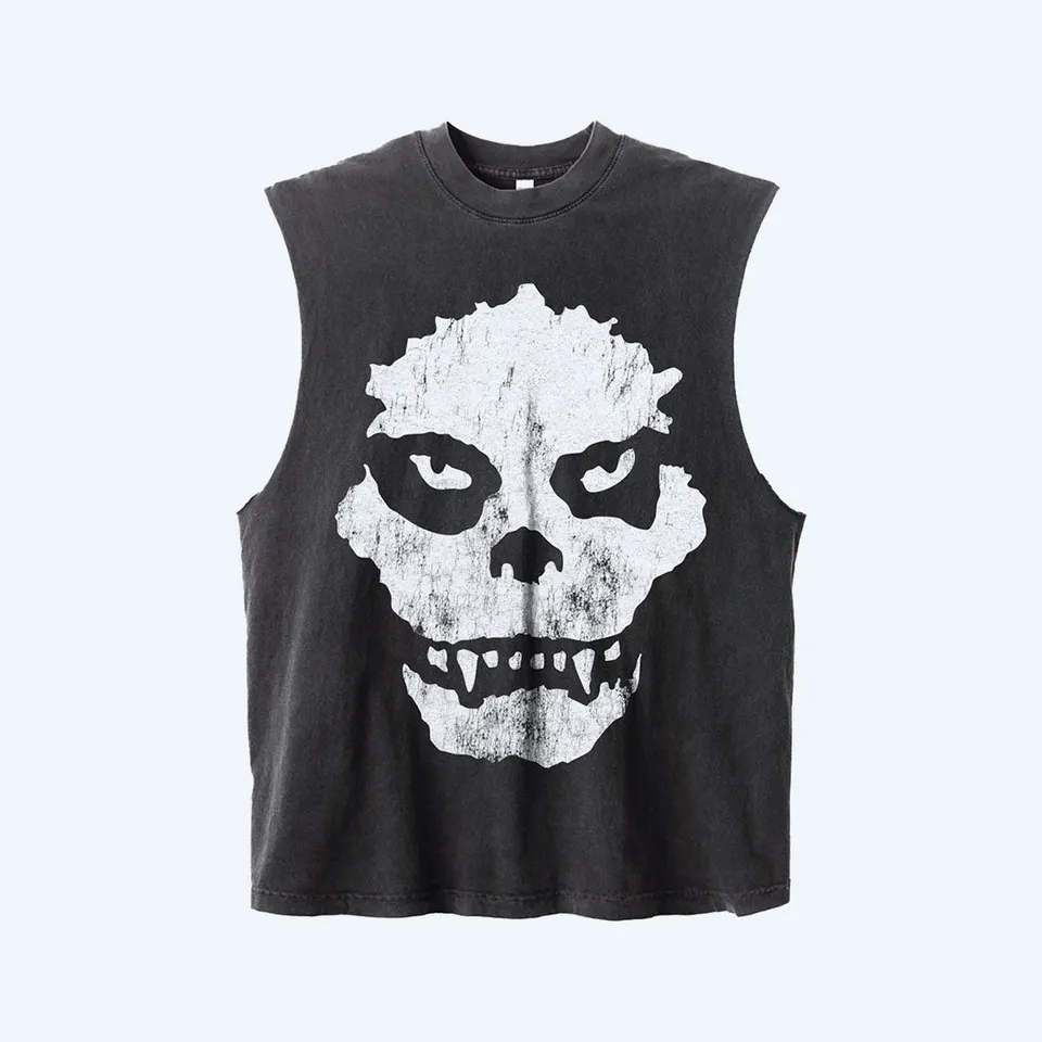 godzilla-x-misfits-tank-top-schwarz-baumwolle-gr-l image 1
