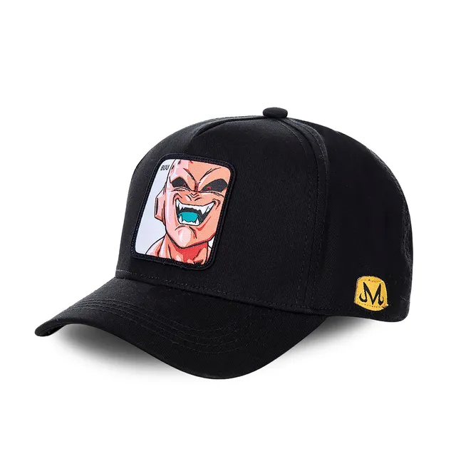 dragon-ball-z-majin-boo-capslab-basecap-schwarz-bestickt image 1