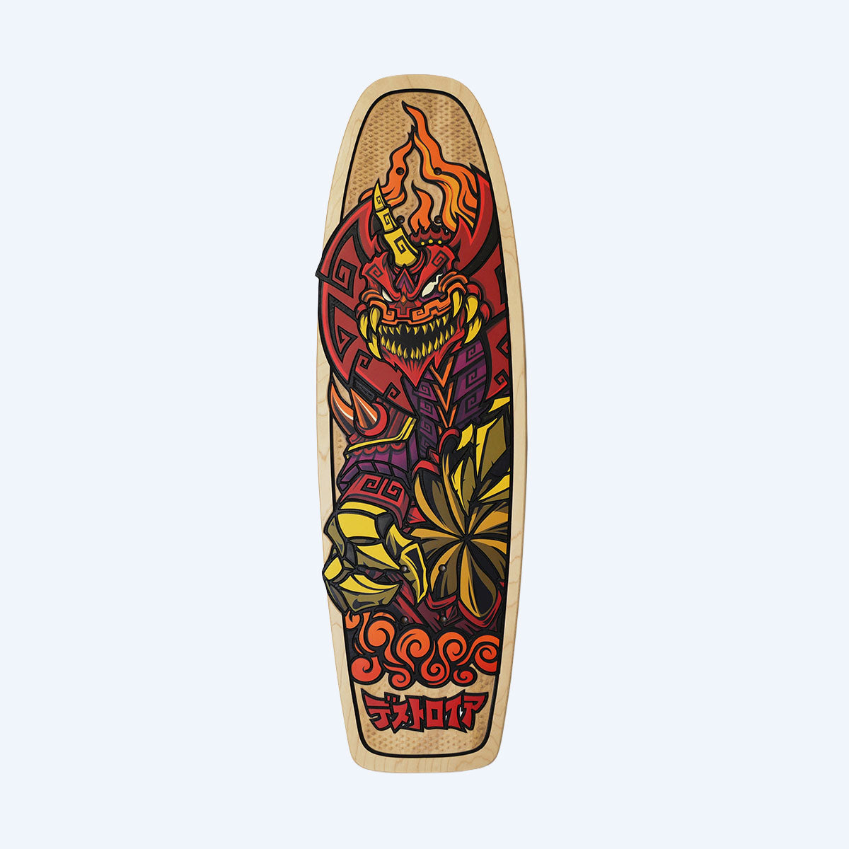 godzilla-urban-aztec-destoroyah-skateboard-deck-limitiert-100-st-ck image 3