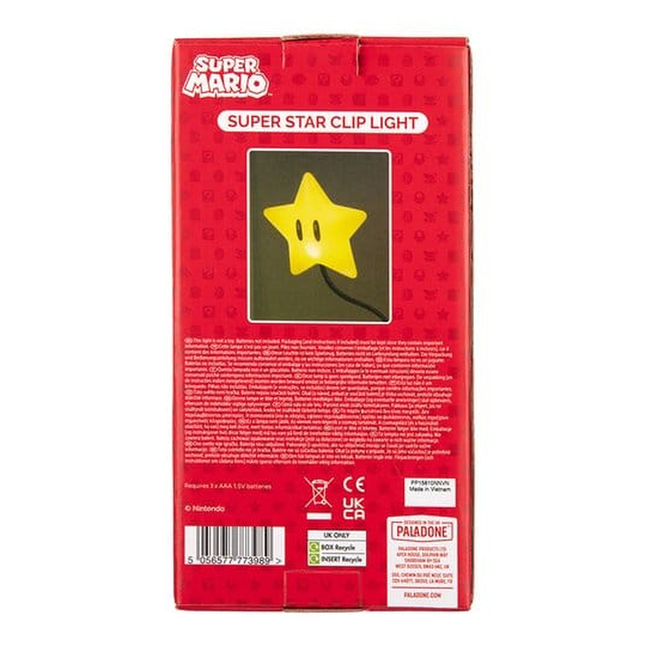 super-mario-super-star-clip-leuchte-33-cm-gelb-stern image 2