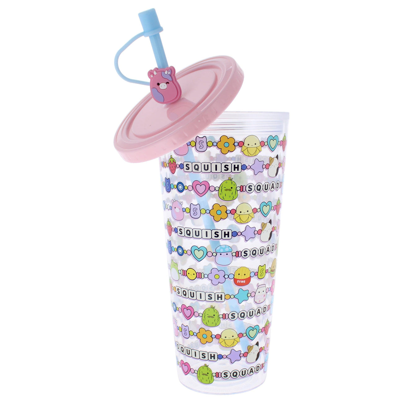 squishmallows-squish-squad-becher-mit-strohhalm-700-ml image 3