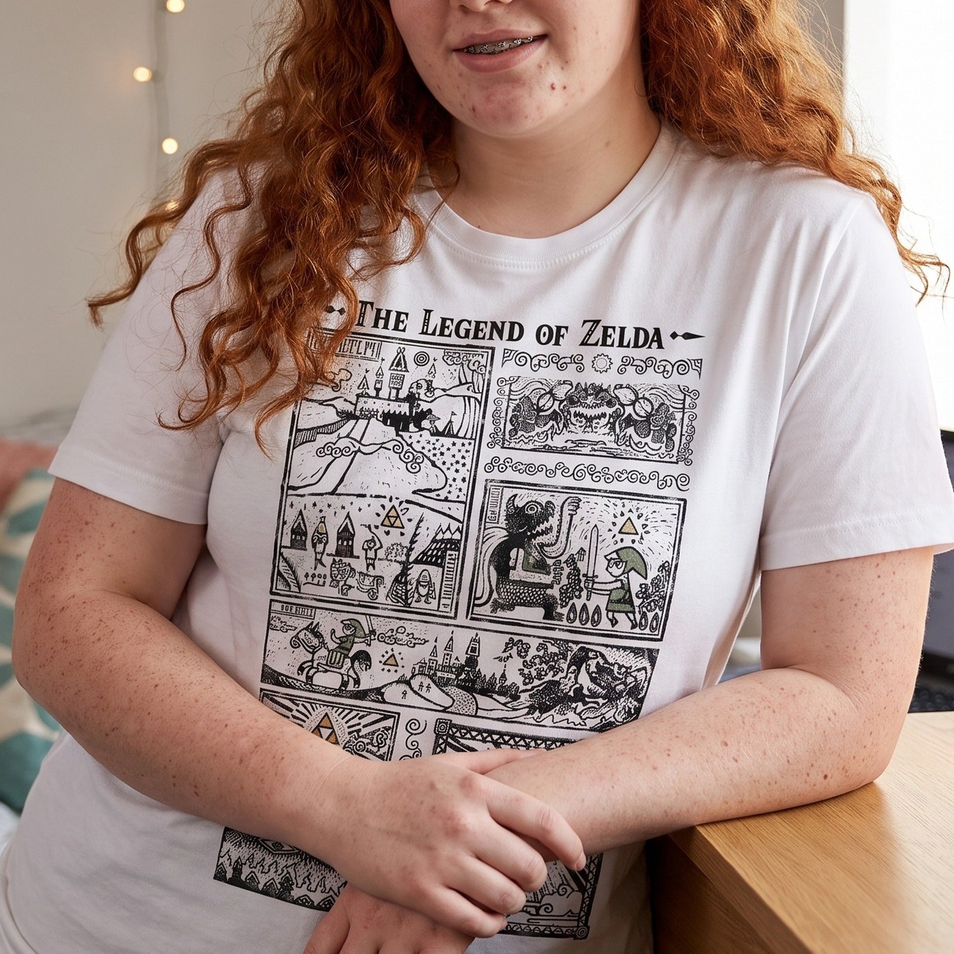 zelda-link-the-wind-waker-intro-t-shirt-wei image 3