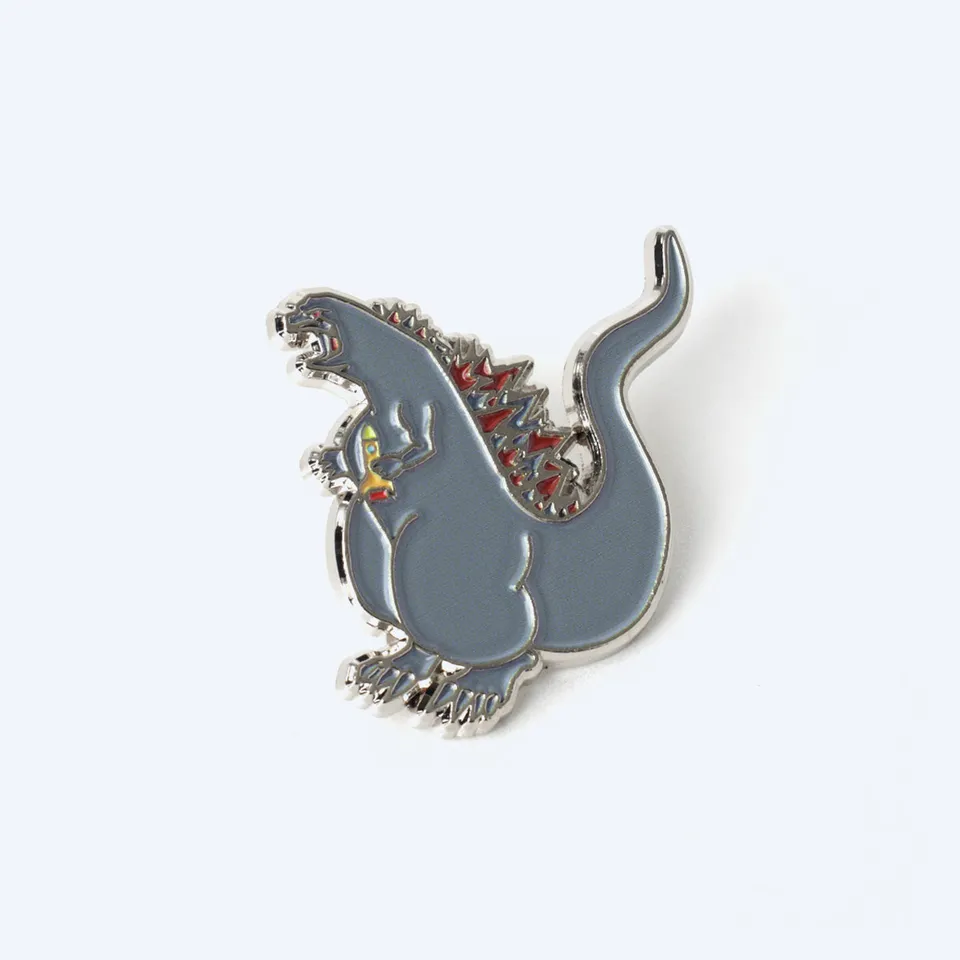 pintrill-godzilla-series-6-emaille-pin-silber-3-3-cm image 1
