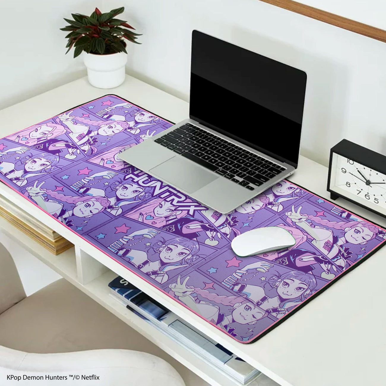 kpop-demon-hunters-huntr-x-schreibtischunterlage-xl-mousepad image 2