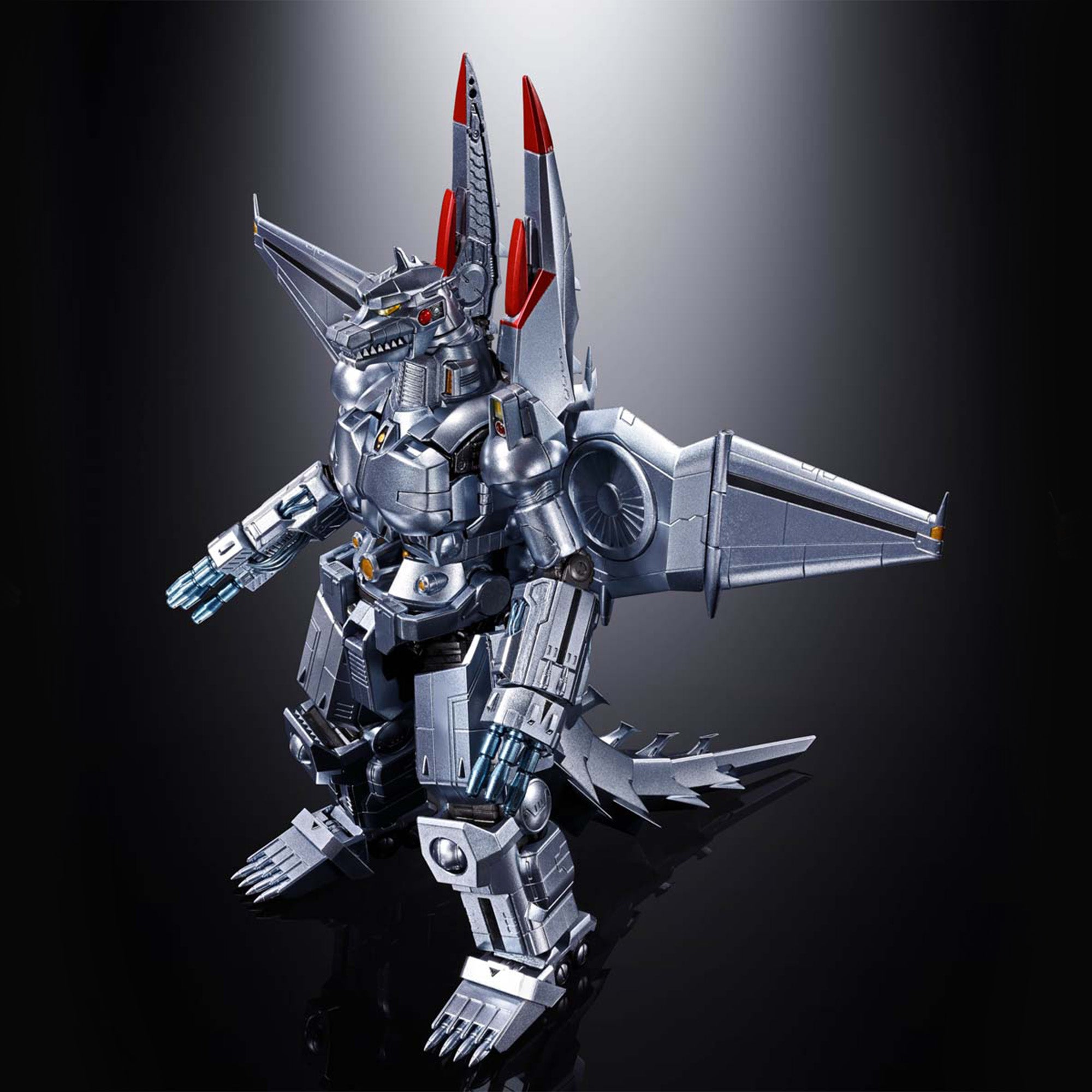 godzilla-mechagodzilla-ohrai-poster-chogokin-figur-bluish-silber image 5