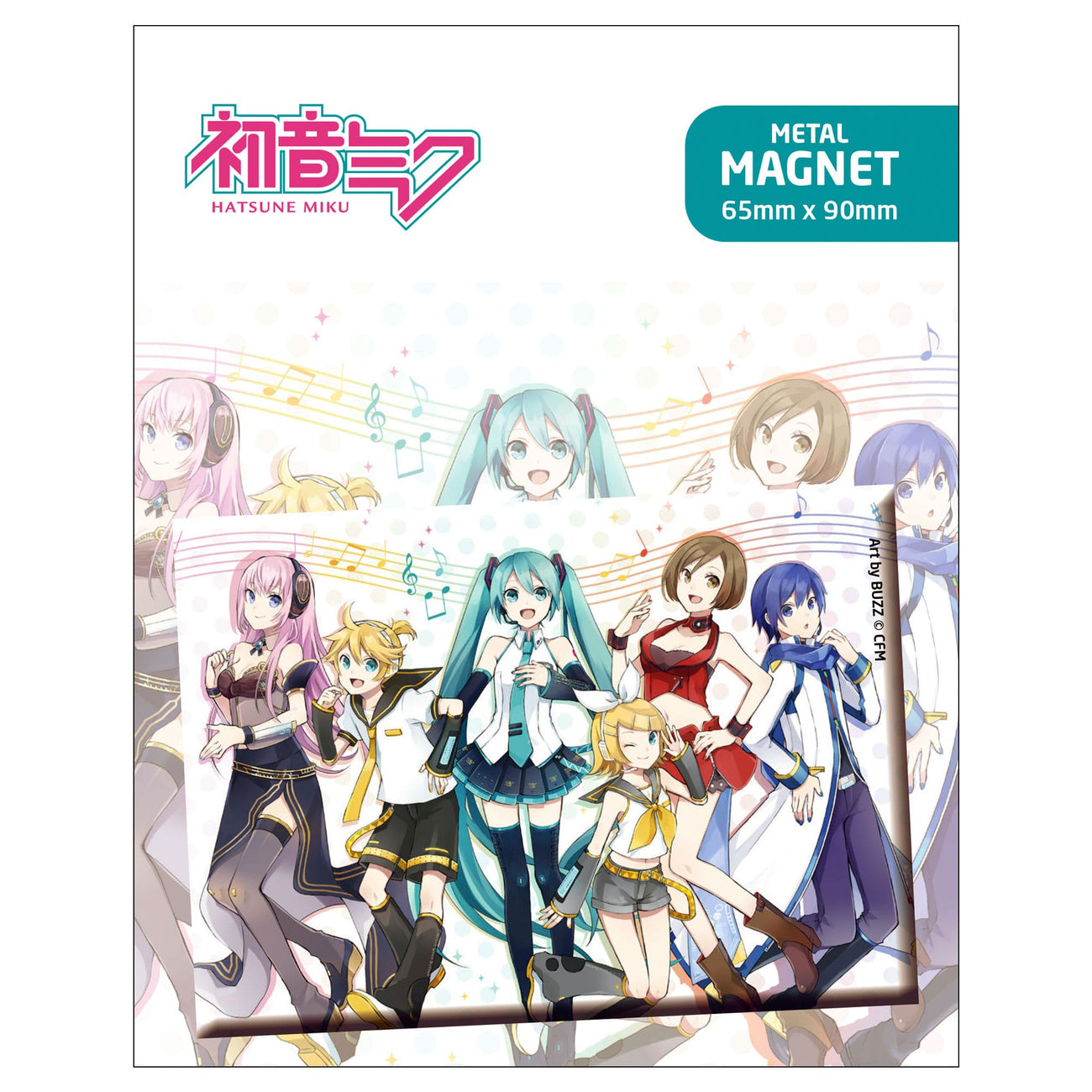 hatsune-miku-and-friends-magnet-aluminium image 1