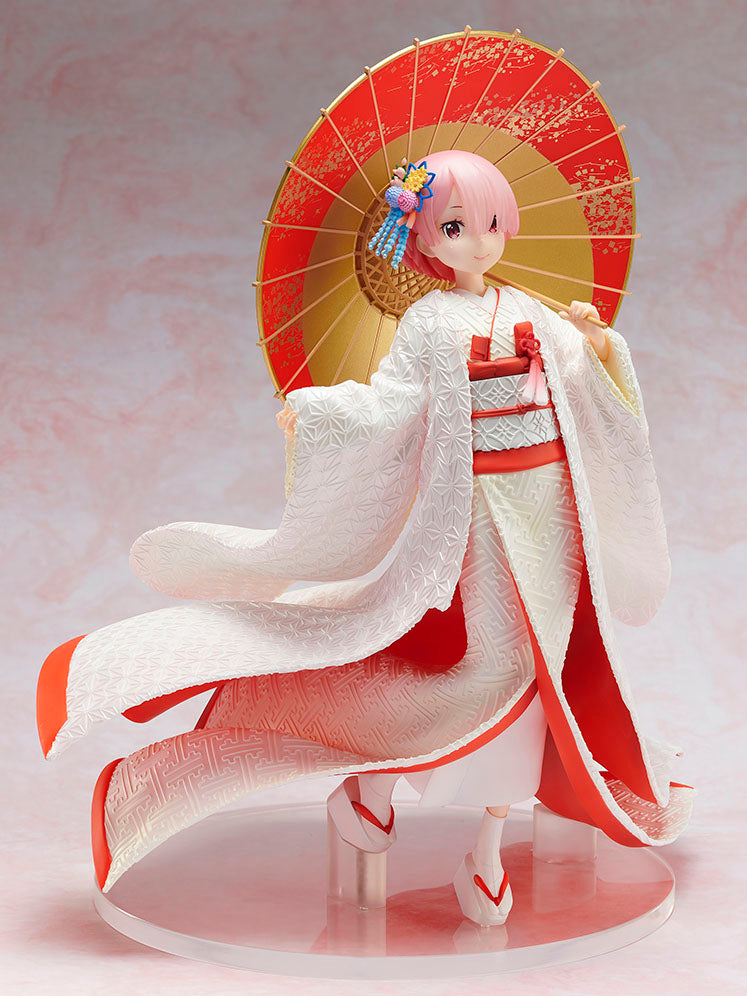 furyu-f-nex-ram-shiromuku-1-7-figur-re-zero-wei image 1