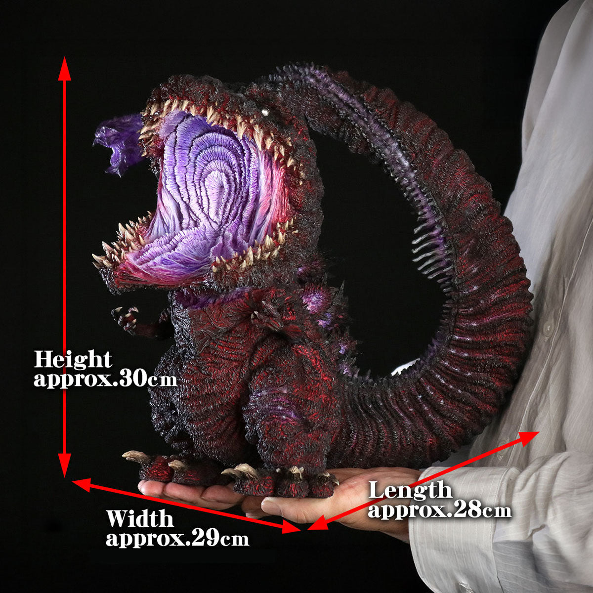 godzilla-gigantic-x-deforeal-2016-fourth-form-figur-awakening-ver image 4