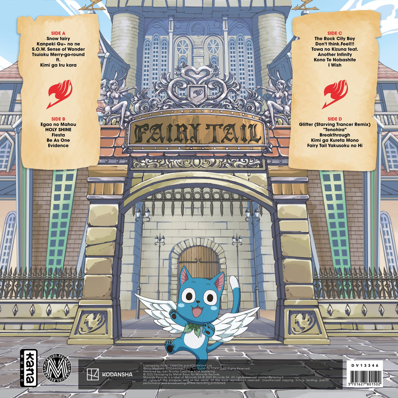fairy-tail-best-collection-vinyl-2xlp-soundtrack image 2