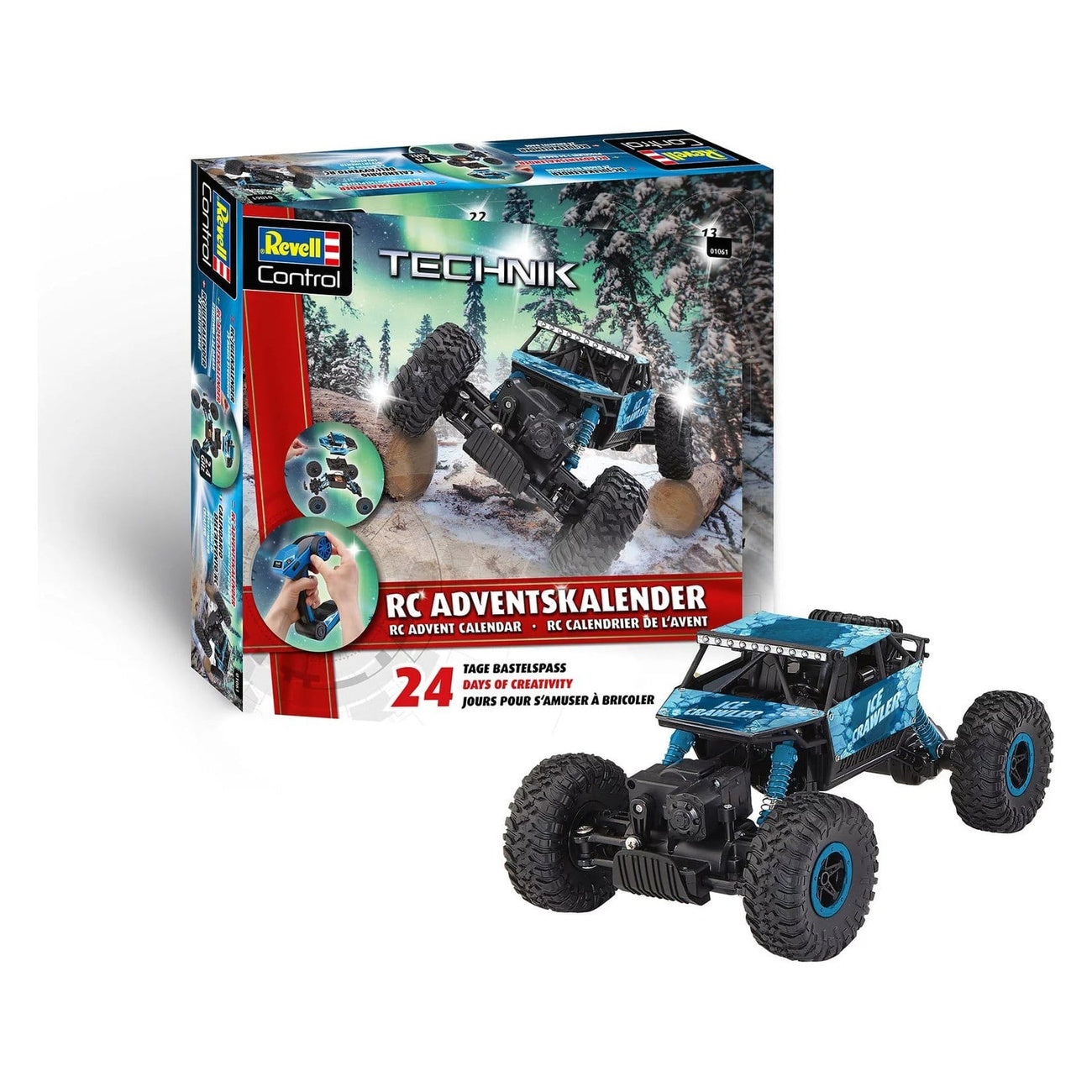 elbenwald-revell-control-adventskalender-rc-car-crawler-28cm image 1