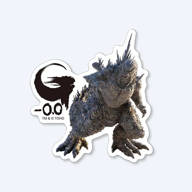 godzilla-2026-die-cut-sticker-c-aufkleber-schwarz-minus-zero image 1