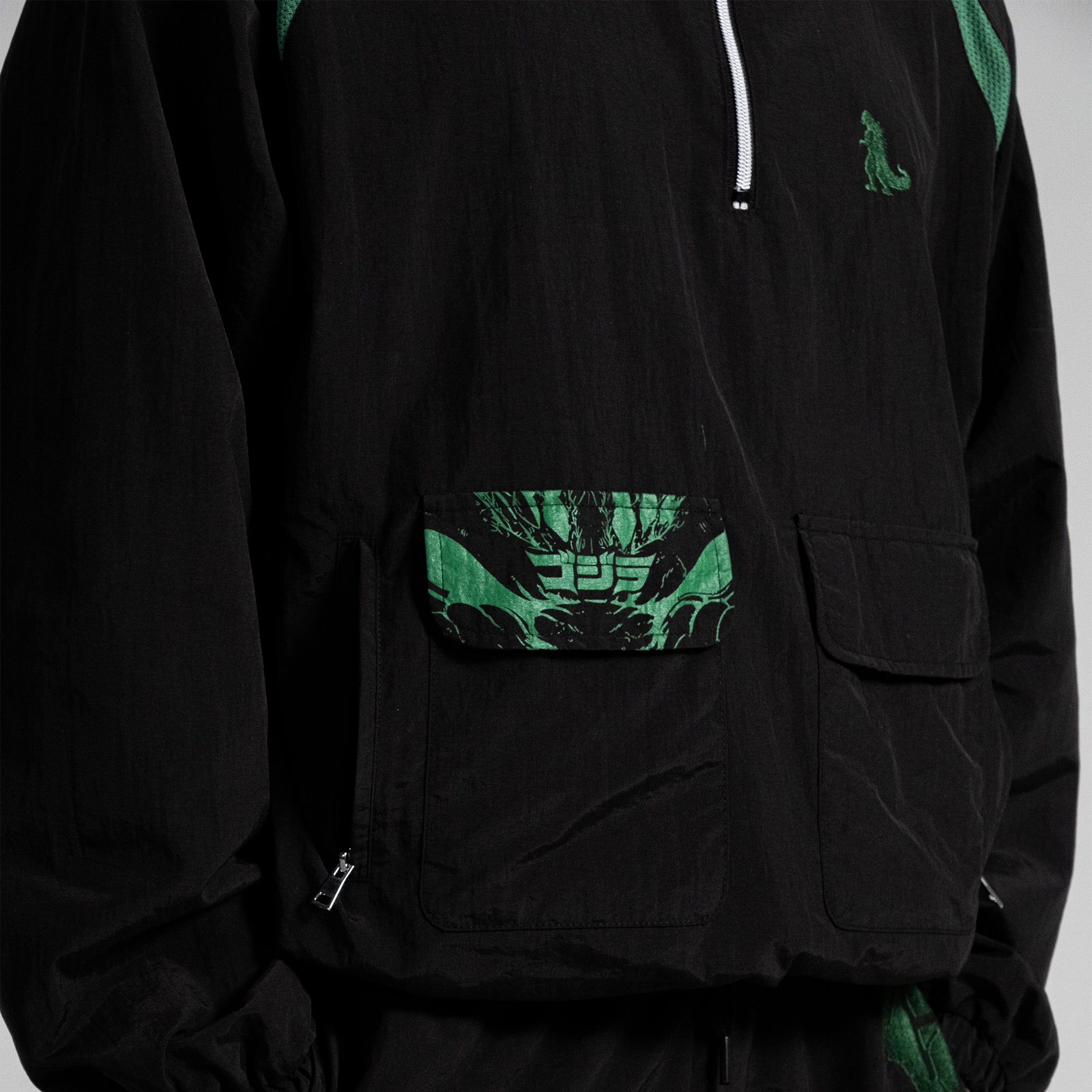 godzilla-essential-track-jacket-trainingsjacke-gr-n-s-2xl image 4