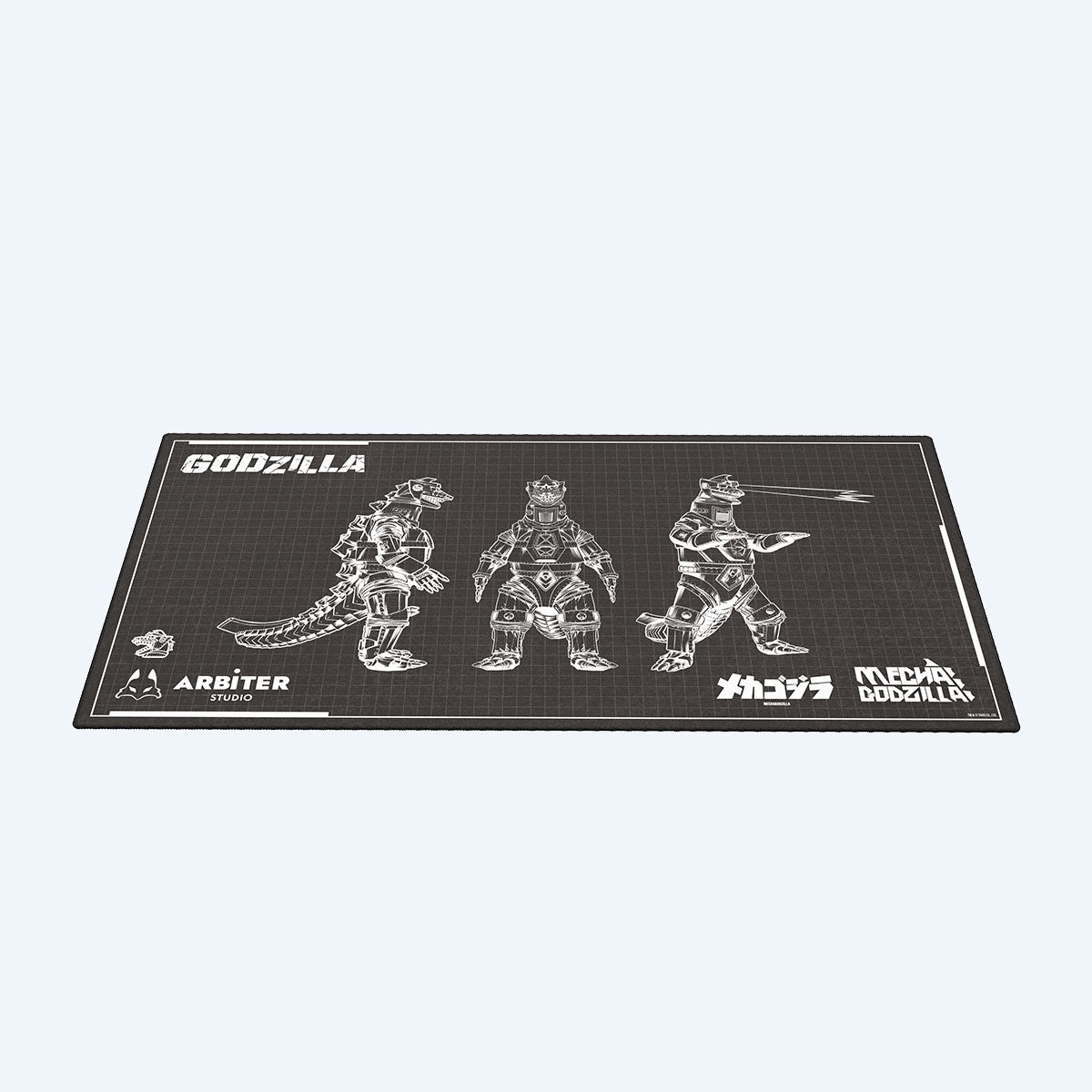 arbiter-godzilla-collection-mousepad-xxl-mechagodzilla-schwarz image 3