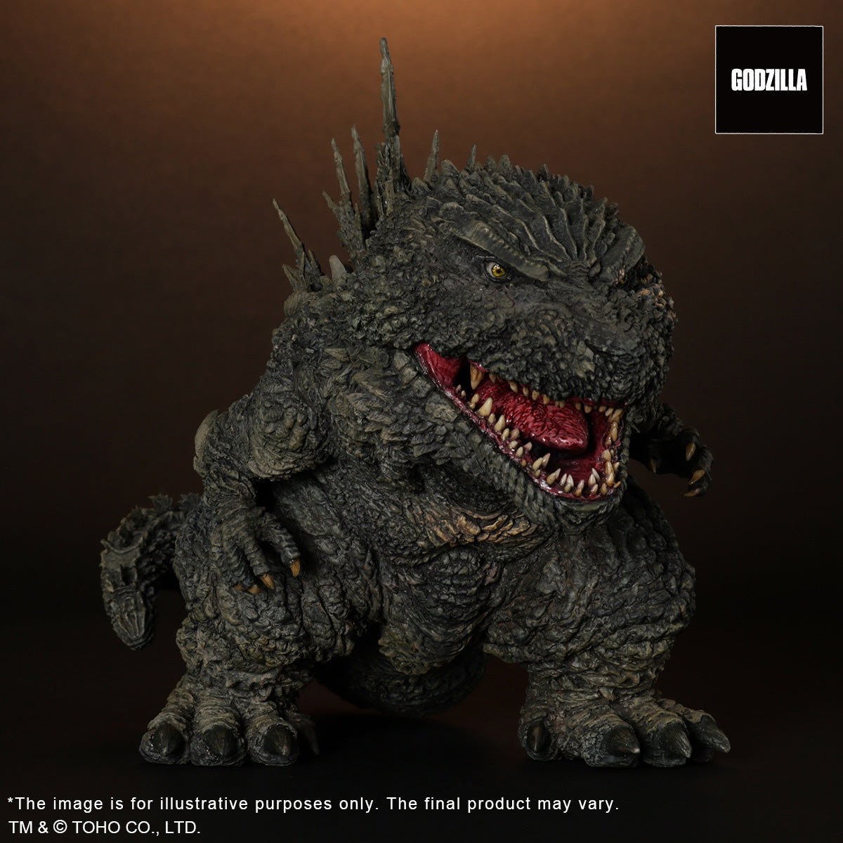 godzilla-minus-one-deforeal-godzilla-figur-15-cm-x-plus image 3