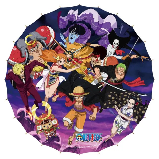 elbenwald-one-piece-wano-kuni-saga-schirm-japanisch-regenschirm image 1