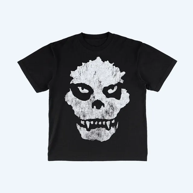 godzilla-x-misfits-fiend-t-shirt-schwarz-oversize-baumwolle image 1