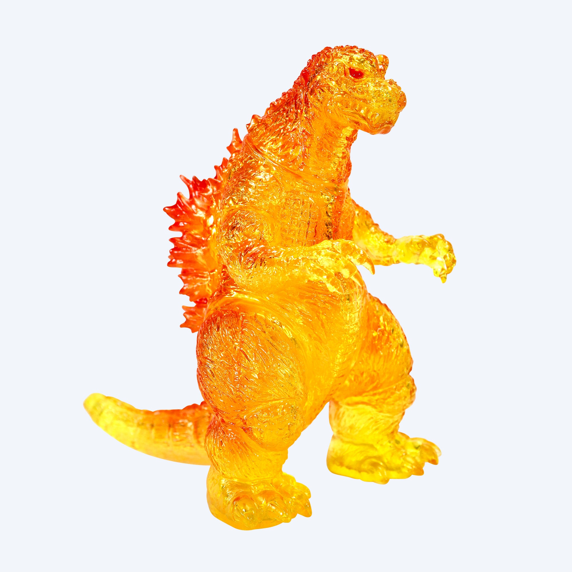 godzilla-collectibles-ccp-middle-size-2001-clear-orange-figur image 2
