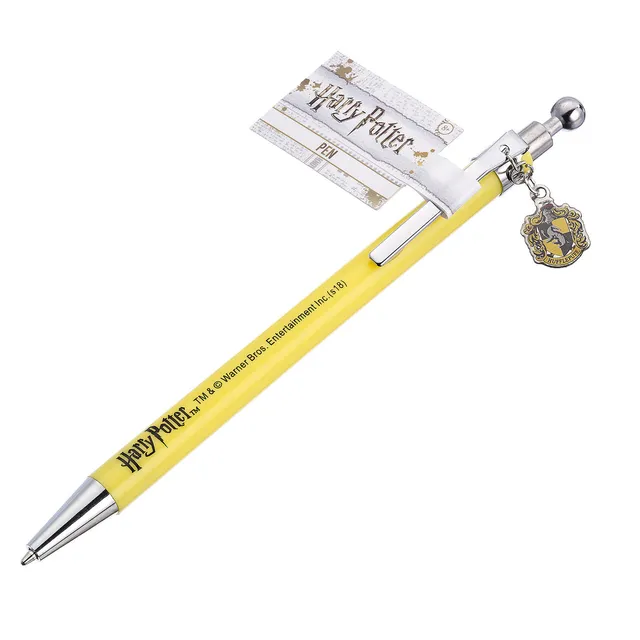 harry-potter-hufflepuff-wappen-stift-kugelschreiber image 1