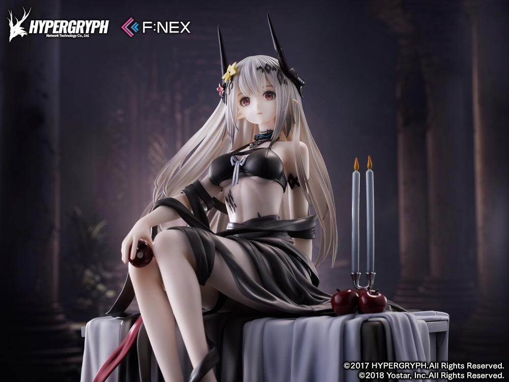 furyu-f-nex-arknights-mudrock-dn06-1-7-figur-schwarzes-kleid image 2