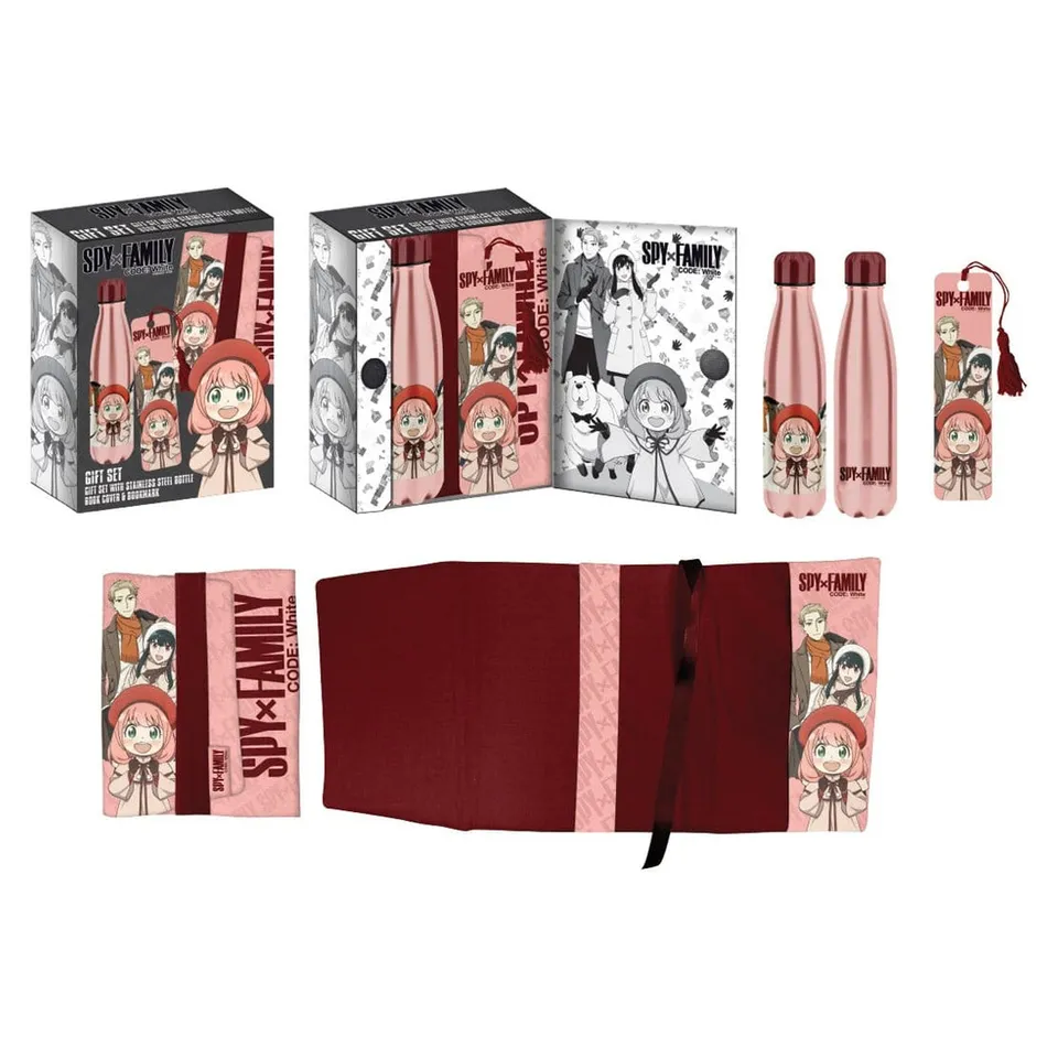 spy-x-family-geschenkset-stahlflasche-500-ml-sticker image 1