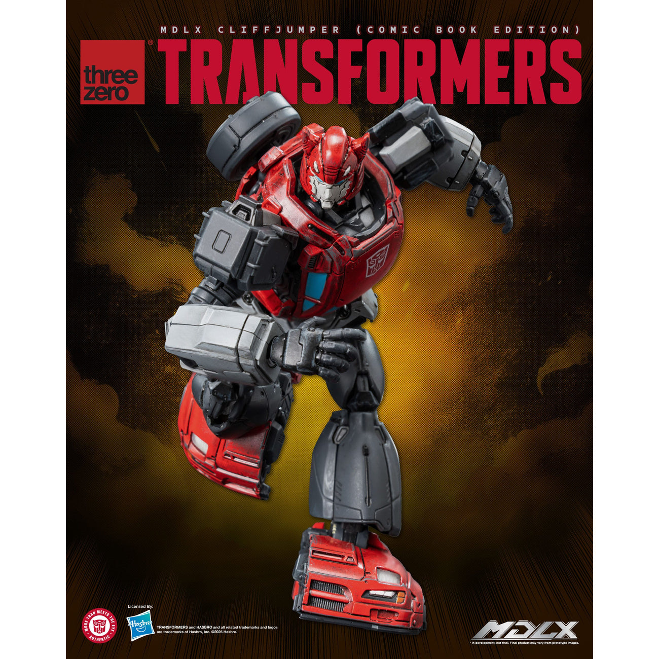 transformers-mdlx-cliffjumper-actionfigur-comic-book image 5