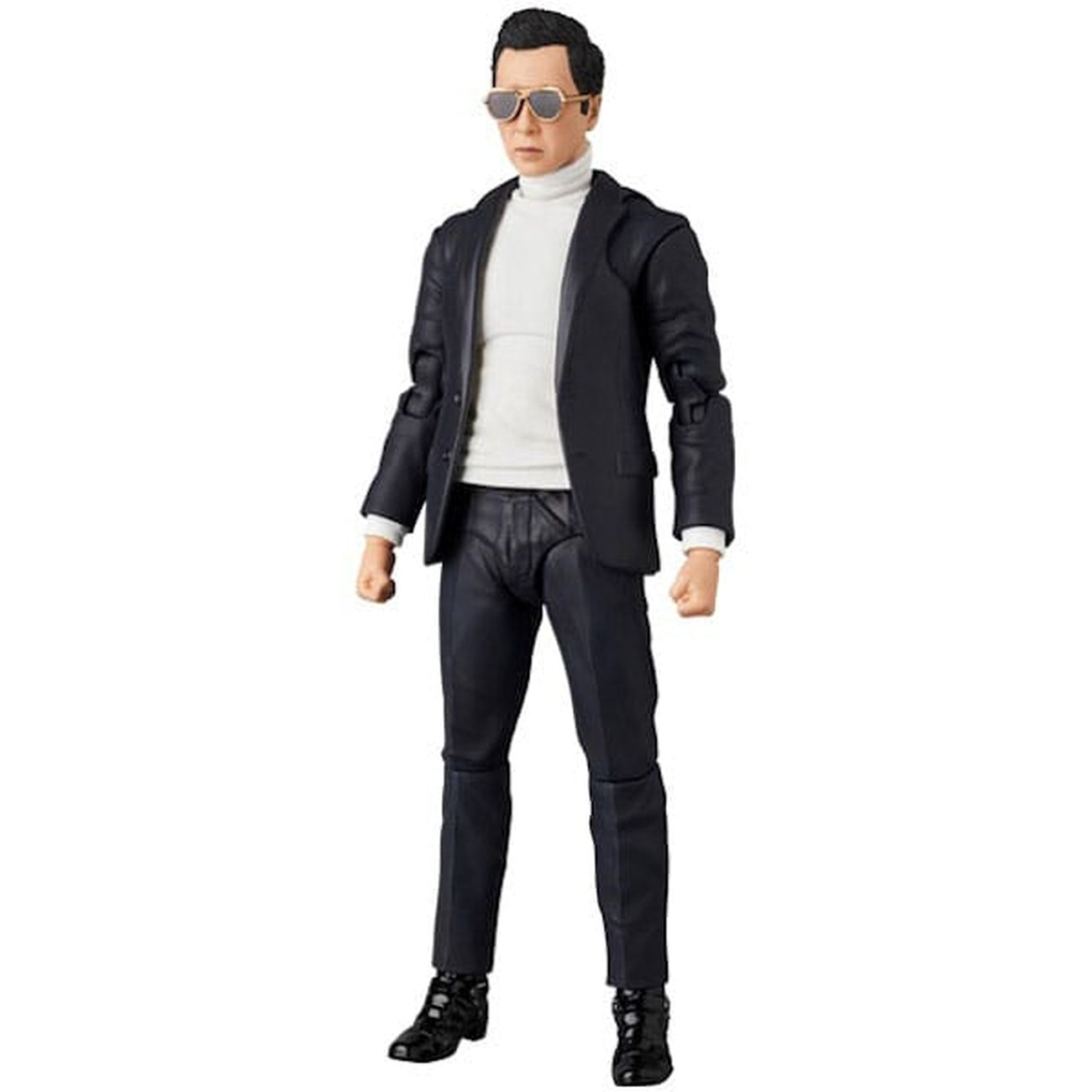 john-wick-mafex-caine-actionfigur-16-cm-chapter-4-beweglich image 3