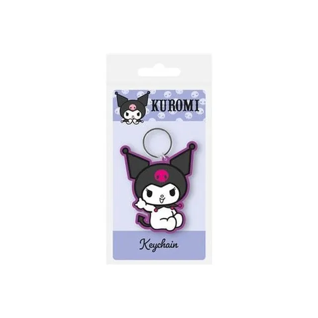 sanrio-schl-sselanh-nger-kuromi-rocking-pvc-mini image 1