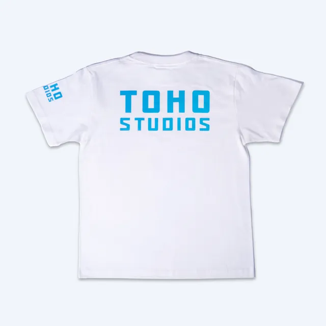 godzilla-toho-studios-original-t-shirt-wei-blau-baumwolle image 1