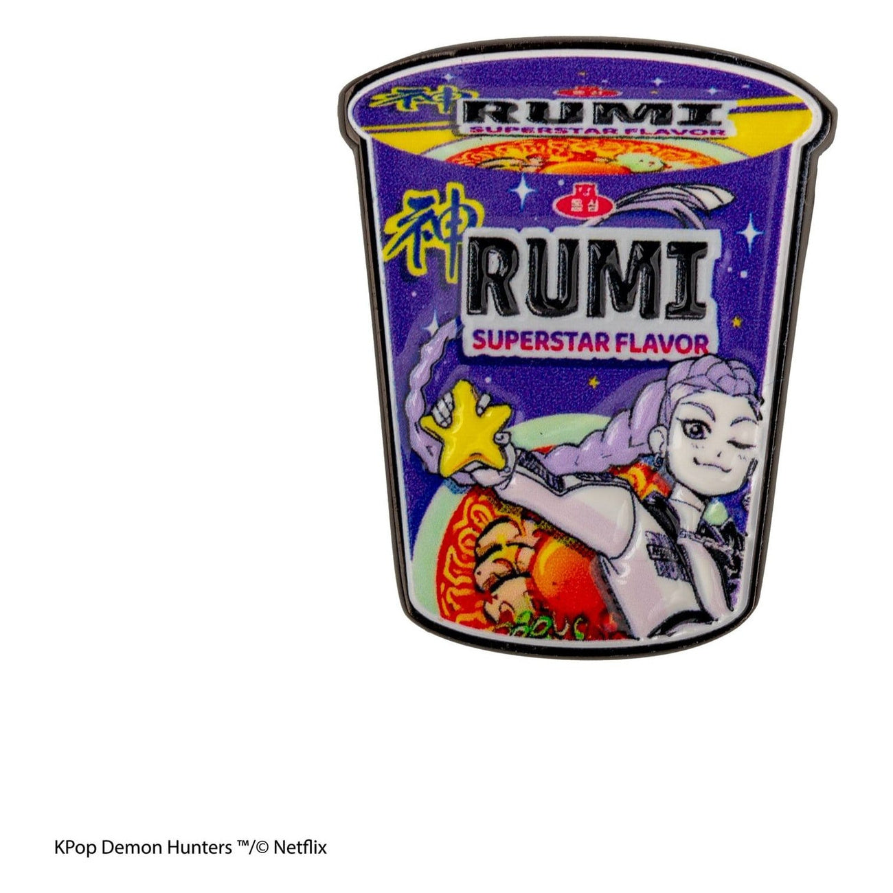 elbenwald-kpop-demon-hunters-rumi-pin-superstar-flavor-noodles-anstecker image 1