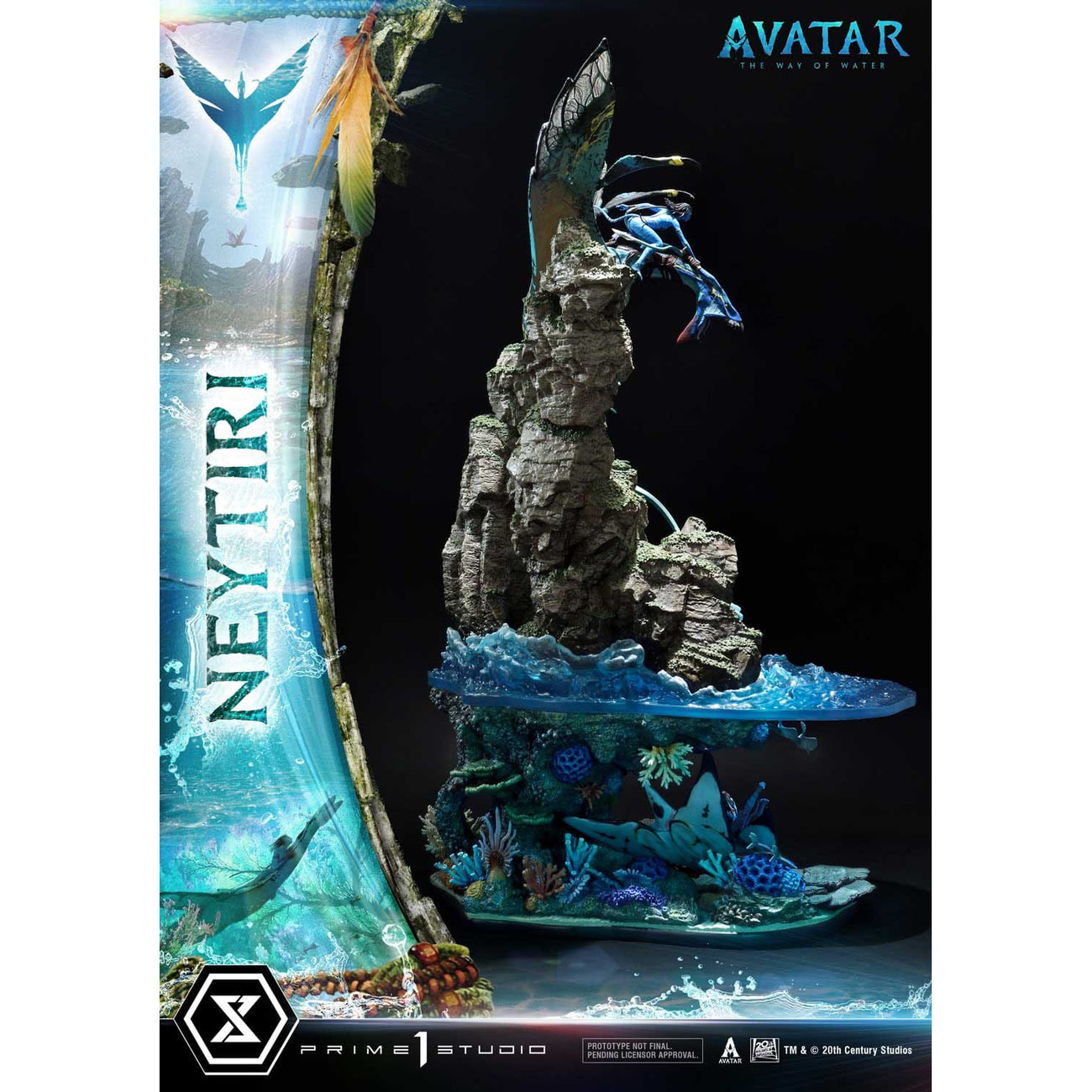 avatar-way-of-water-neytiri-statue-77-cm-led-figur image 7