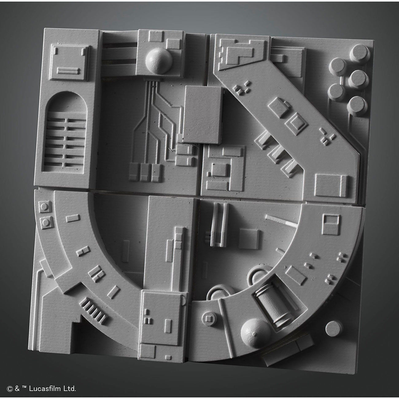 bandai-star-wars-tie-advanced-x1-modellbausatz-1-72-10-cm image 8