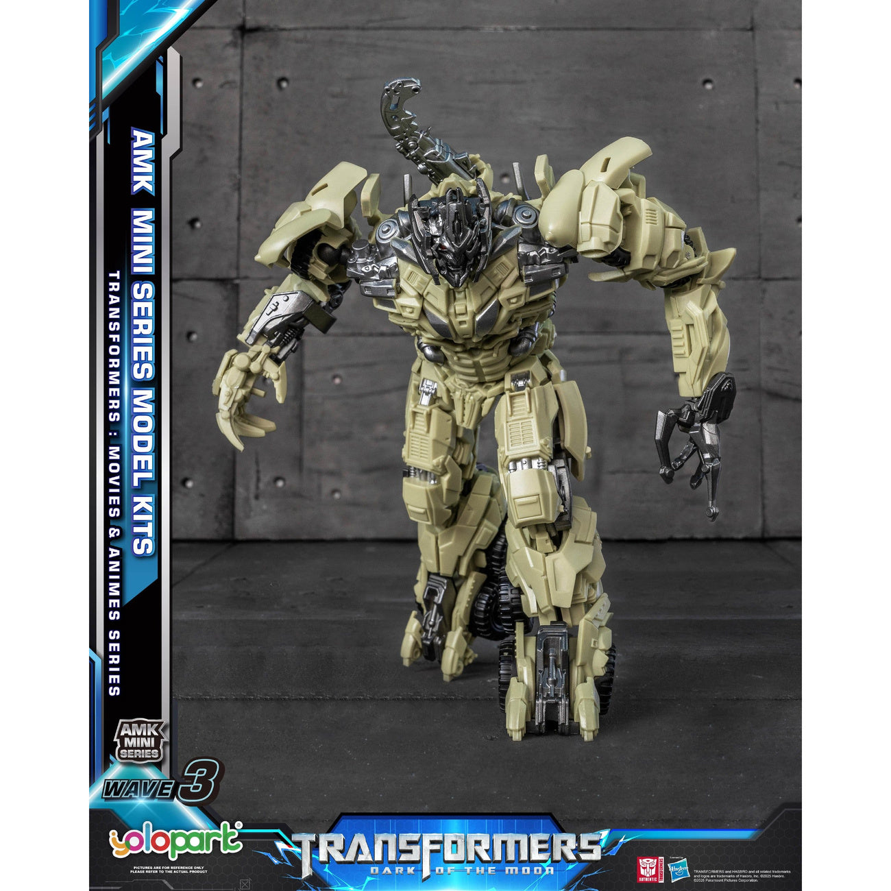 elbenwald-transformers-g1-megatron-amk-mini-model-kit-figur image 3