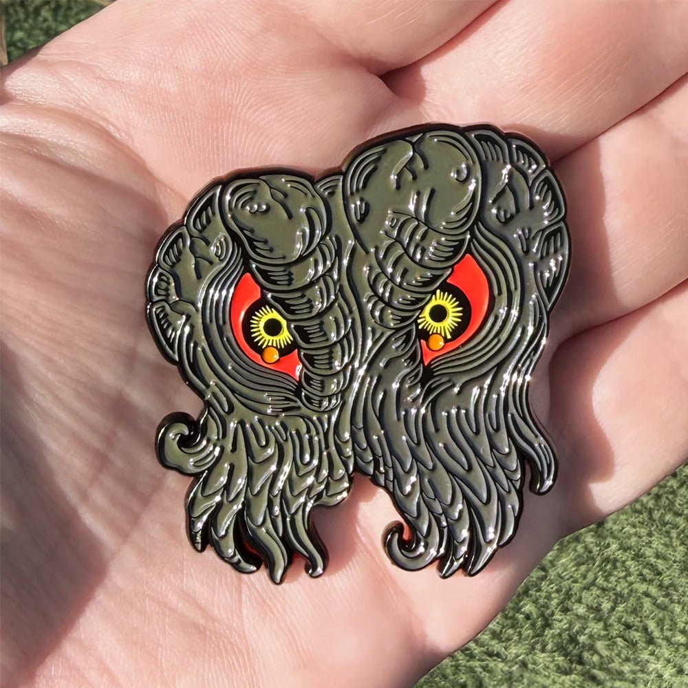 godzilla-hedorah-head-pin-emaille-anstecker-smog-5cm image 2