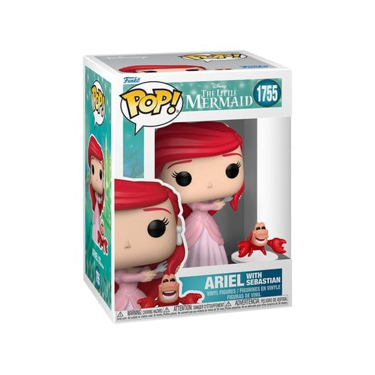 funko-pop-vinyl-arielle-s3-ariel-with-sebastian-figur image 2