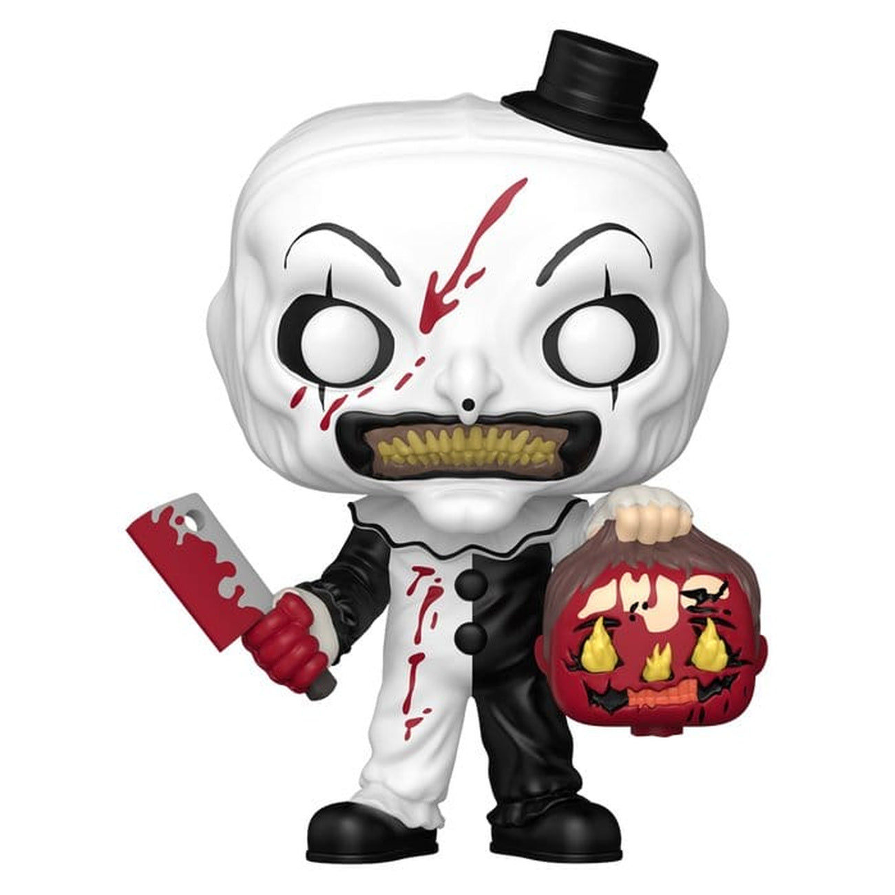 funko-pop-terrifier-art-mit-steves-kopf-figur-glow-in-the-dark image 2