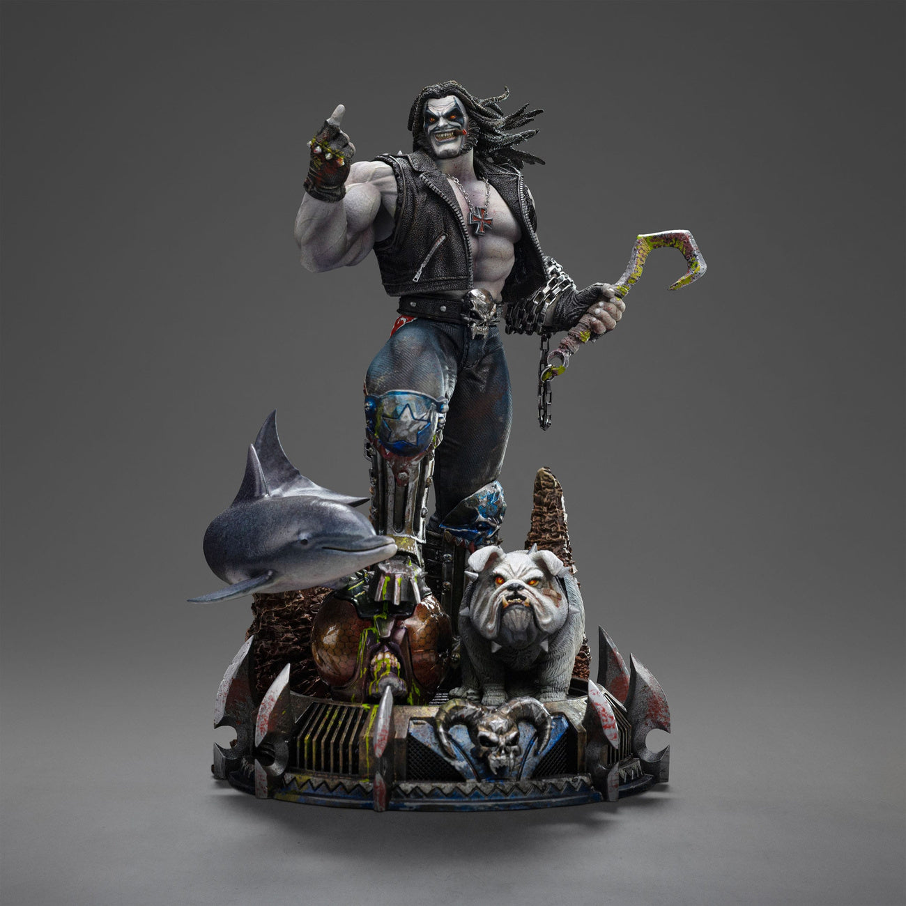 dc-comics-art-scale-lobo-unleashed-statue-24-cm-resin image 3