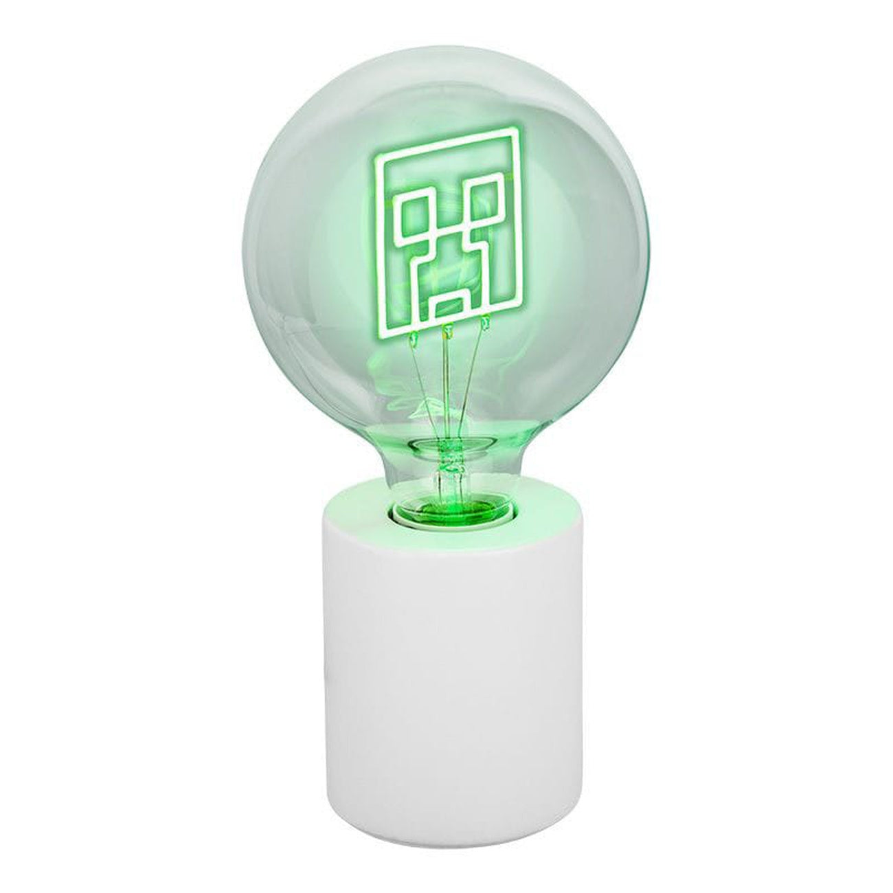 minecraft-neon-led-lampe-creeper-gaming-deko image 1