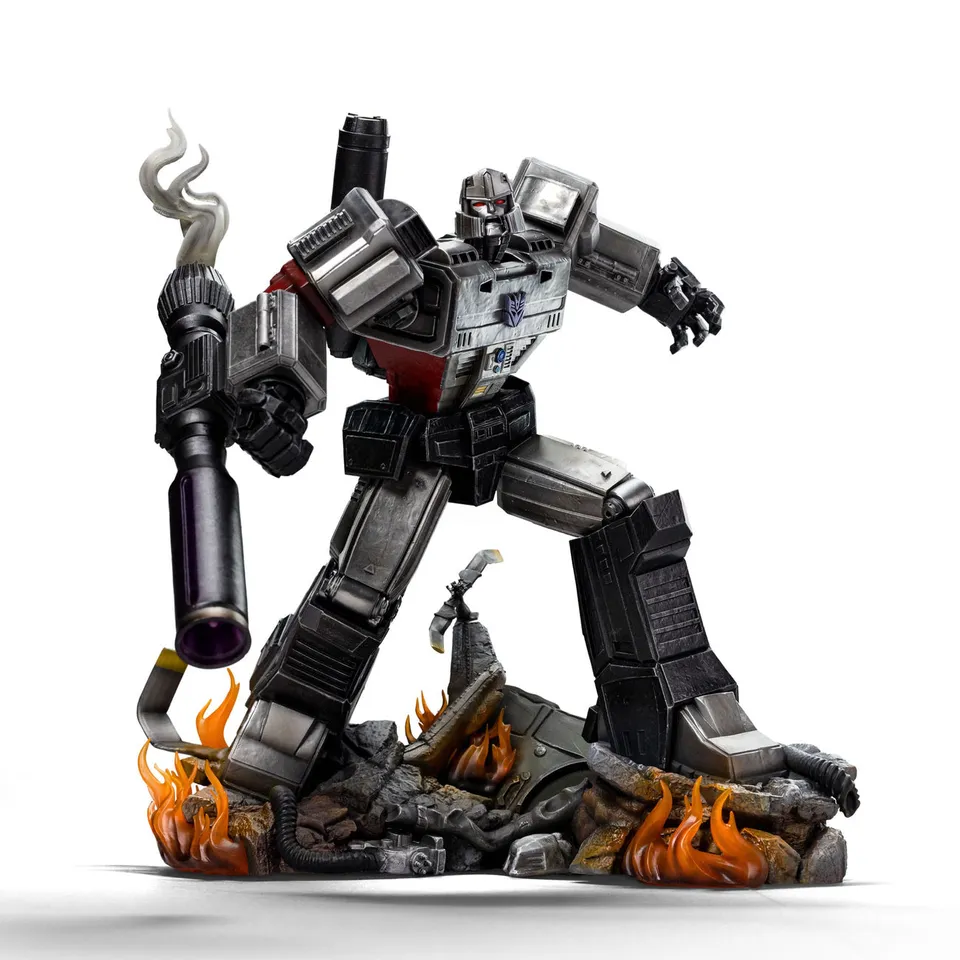 transformers-megatron-statue-32-cm-demi-art-scale-1-20-resin image 1