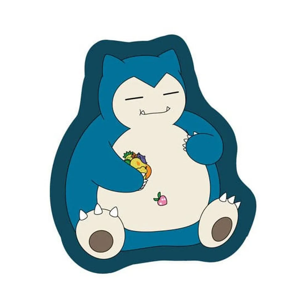 pok-mon-relaxo-dekokissen-36-cm-polyester-kissen image 1