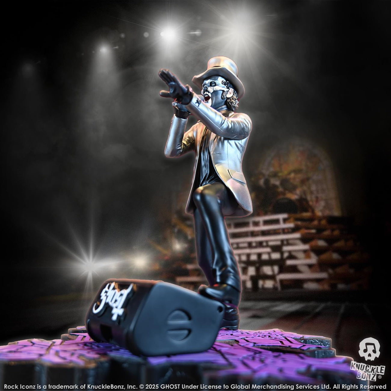 ghost-rock-iconz-papa-v-perpetua-statue-22-cm-resin image 5